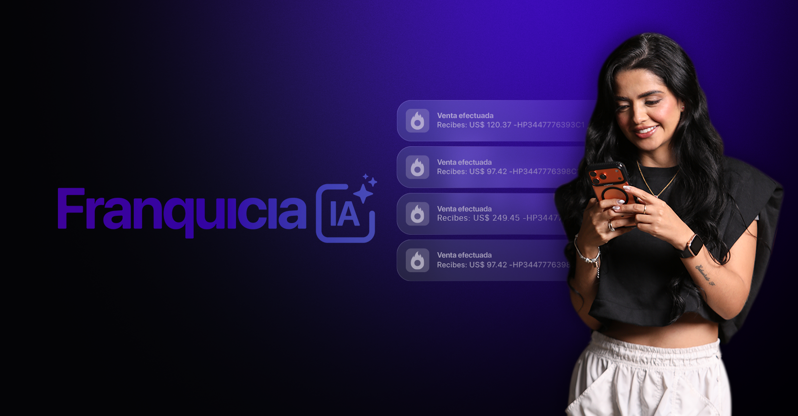 Banner oficial de Franquicia IA